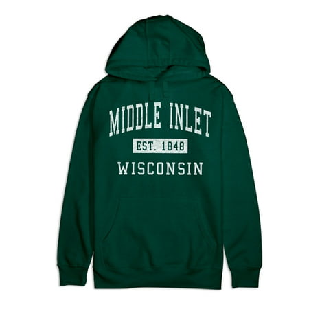 Middle Inlet Wisconsin Classic Established Premium Cotton Hoodie