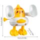 thumbnail image 4 of Juguete Interactivo Para Gatos Con Cadena Giratoria, Bonito Diseño De Pollo De Dibujos Animados, Pollo Que Da Volteretas Y Juguete De Simulación, Ideal Para Jugar En Interiores., 4 of 8