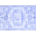 thumbnail image 1 of Ahgly Company Indoor Rectangle Persian Blue Traditional Area Rugs, 2' x 4', 1 of 4