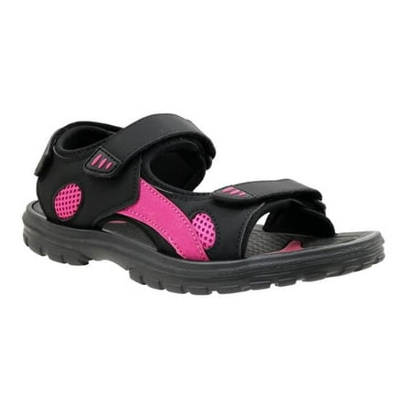 

Women Active Sandals Black & Hot Pink - Size 6-11 - Pack of 12