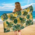 thumbnail image 5 of XYZCANDO Tropical Leaf Print Sport Towel Seat Cushion Breathable for Travel Outdoor Sport Gym, Machine Washable Against Wear and Tear Seat Covers Easy Install, 5 of 10
