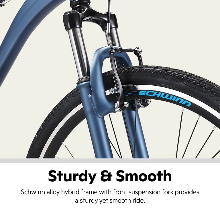 schwinn trailway hybrid 21 speed bicycle Schwinn Trailway Hybrid Bike, 700c Wheel, 21 Speeds, Blue