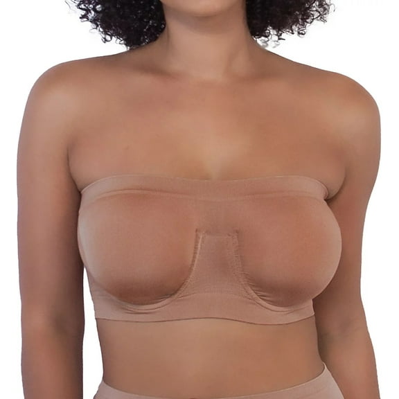 RHONDA SHEAR Sienna Ahh Angel Underwire Bandeau Bra, US Small, NWOT