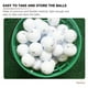 thumbnail image 2 of GOOHOCHY Cesta de pelota de golf al aire libre, contenedor de almacenamiento de pelota de golf portátil, cesta de almacenamiento de pelota de golf, 2 of 7