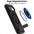 thumbnail image 2 of HZXC-for Google Pixel 9 Pro Case/Google Pixel 9 6.3 inch 【Compatible with Magsafe Wireless Chargin】 Heavy Duty Military Grade Protection Cover Metal Stand Back Cover Rugged Kickstand Phone Case Bl, 2 of 4