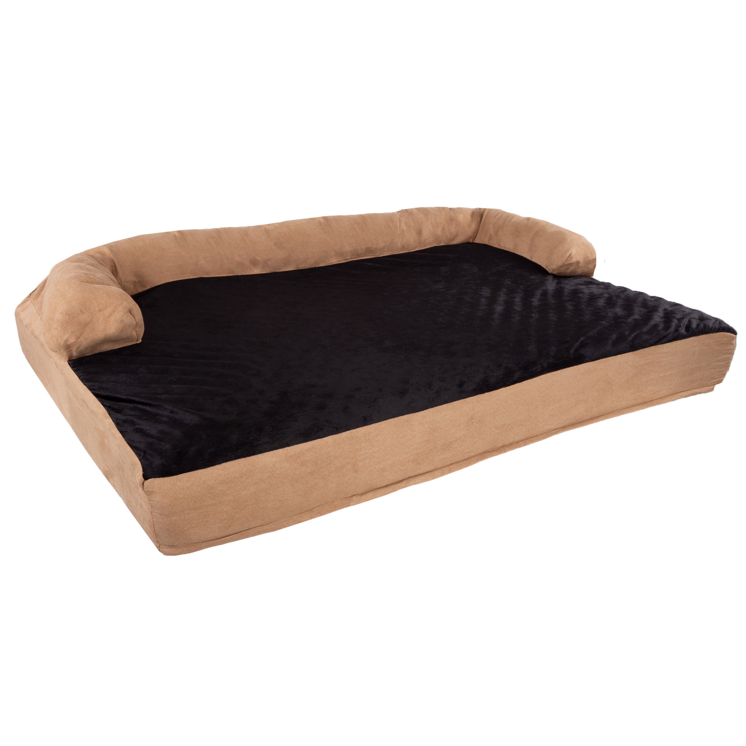 Fala deluxe orthopedic memory 2024 foam bolster dog bed