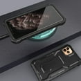 thumbnail image 7 of FITO For iPhone 11 Pro Max Case, Phone Case with Screen Protector and Kickstand (Black), 7 of 7