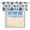 Blue, variant on Khaki Coastal Summer Kitchen Valances for Windows 42x12 Inch Kitchen Curtains Valances Rod Pocket Coral Shell Starfish Nautical Bathroom Window Valances for Window Treatment Decor