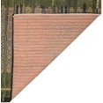 thumbnail image 6 of Liora Manne Marina Indoor Outdoor Rug - Tribal Design, Comfortable & Durable, Power Loomed, Polypropylene Material, UV Stabilized, Tribal Stripe Green, 3'3" x 4'11", 6 of 9