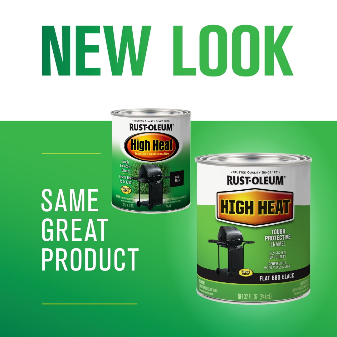Rust-Oleum 7778502 Specialty Black Satin, 2 qt, 2 Pieces 2 Pack