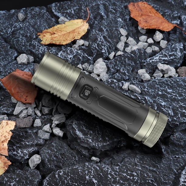 Linterna LED portátil 30W Potente luz de antorcha Zoom telescópico para exteriores