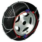 Peerless Chain 0155310 AutoTrac Tire Chains, 1 Pair, Self-Tightening for Winter Safety