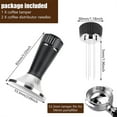 2 in 1 Espresso Stirrer Coffee Distribution Tool Coffee Tamper and