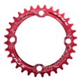 thumbnail image 2 of Bicicleta Estrecho Plato Ecomeon 32/34/36/38T BCD 104mm de aleación de aluminio color negro, 2 of 6