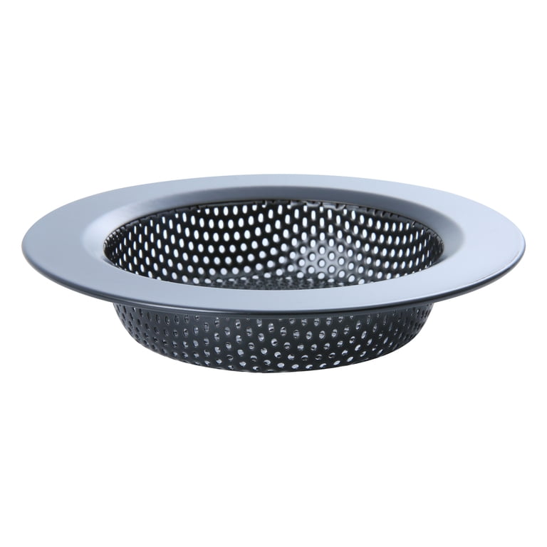 Mainstays Matte Black 3-Piece Sink Strainer Set photo 7