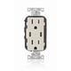 thumbnail image 1 of Cargador de pared Leviton T5635-T 30 W USB Dual Type-C/C PD, 1 of 9