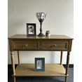 thumbnail image 6 of Tiffany Style Mini Torch Table Lamp White Baroque Style Lavender Stained Glass Included LED Bulb 15'H*6"W, 6 of 7