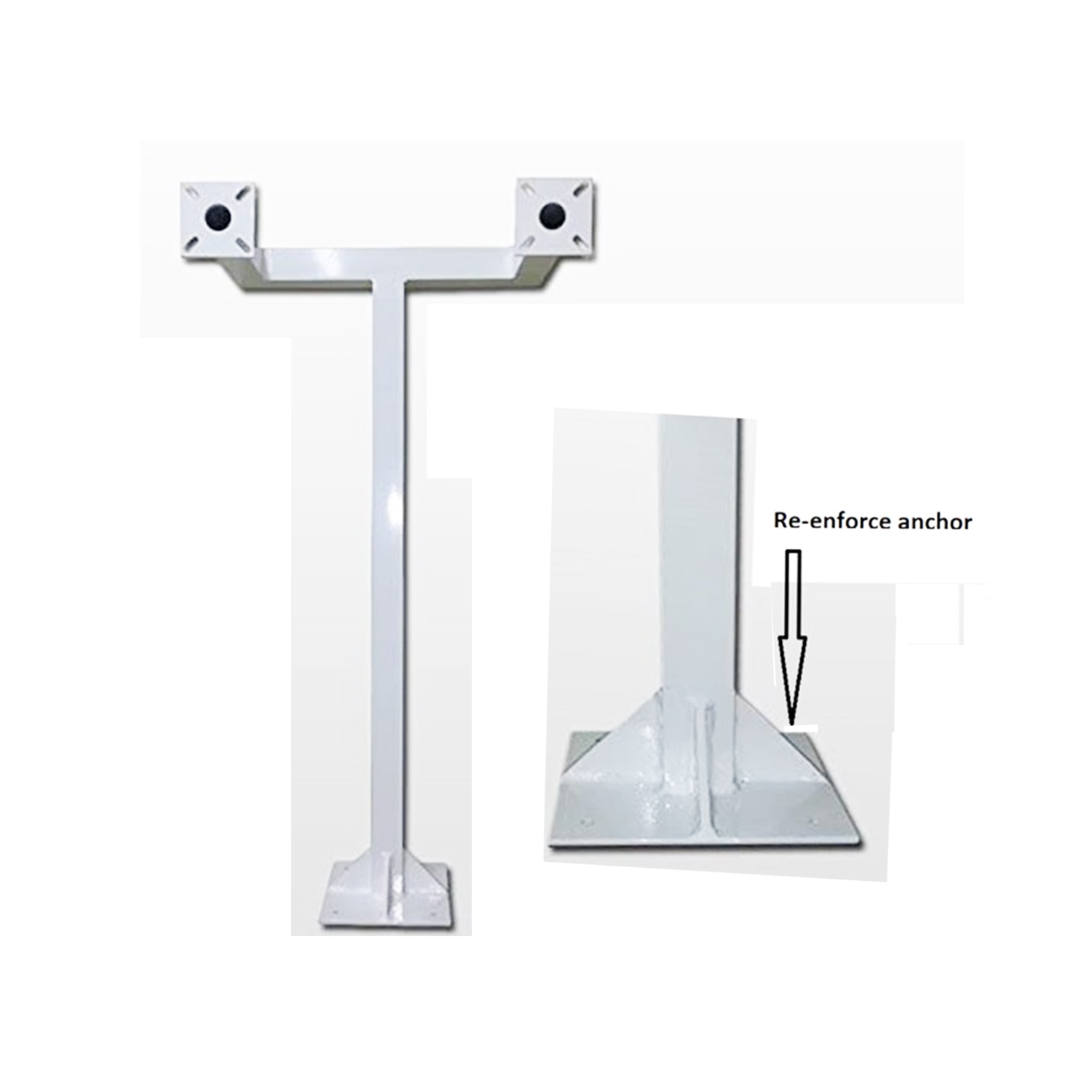 GooseNeck Keypad Stand Holder Gooseneck Stand Pad Mount Keypad