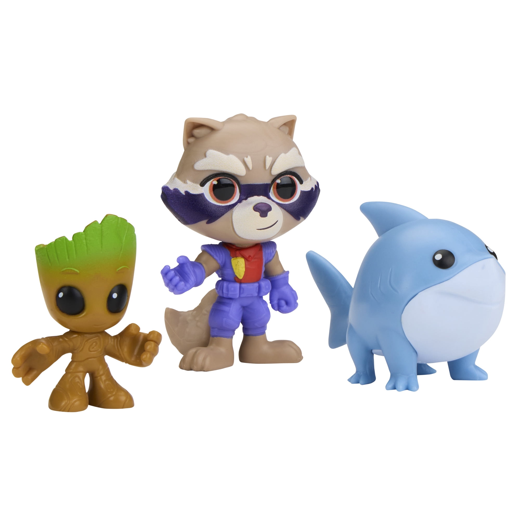 Marvel Spidey and his Amazing Friends Marvel’s Rocket, Groot, and Jeff The Land Shark