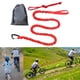 thumbnail image 4 of Cuerda de 2 paquetes con bucles cordón de Macarena Cuerda de remolque de bicicleta, 4 of 8