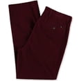 thumbnail image 2 of Nautica Pantalones chinos casuales de sarga de ajuste clásico para hombre, rojo, 32W x 30L Nautica chino, 2 of 2