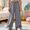 Gray, variant on SGFCWSX Girls Wide Leg Pants Loose Casual Relaxed Fit Elastic Waist Fall Lounge Trousers Blue Size 7