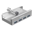 thumbnail image 1 of ORICO MH4PU-P Clip trasero de metal USB3.0 HUB de cuatro puertos para puerto de alimentación de Android Ehuebsd Para estrenar, 1 of 7