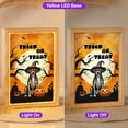 thumbnail image 2 of Trick or Treat Pitbull Needs Candy Happy Halloween Night Acrylic Plaque with Wood Photo Frame Box Terrier Dog Lover Light Box - 02020, 2 of 5