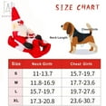 thumbnail image 2 of GustaveDesign Christmas Dog Costume, Funny Pet Santa Claus Rider Horse Designed Dogs Cats Outfit Winter Clothes Xmas Coats "S Size", 2 of 8