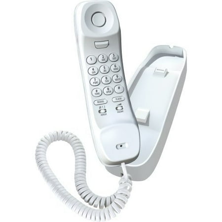 Uniden 1100 Slimline Corded Phone, White