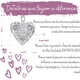 thumbnail image 5 of Fiudx Collar de Corazón, Dije Chapado y Oro Hecho a Mano, Elegante Alegría de Mujer, Ideal de Regalo Romántico, Ideal de San Valentín o El Día de La Madre, Perfecto de Fiestas, Apto de Todas Las Edad, 5 of 7
