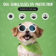 thumbnail image 3 of Enjoying Gafas de Sol para Perros de Raza pequeña, Gafas de protección UV para Perros de Raza pequeña, Gafas para Perros al Aire Libre Panda White, 3 of 5