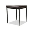 thumbnail image 2 of Baxton Studio Armand Modern and Contemporary Brown Faux Leather Upholstered Dining Chair (Set of 4), 2 of 5