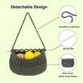 thumbnail image 2 of Boho Hanging Fruit Woven Baskets Organization To Store All Items -3, 2 of 3
