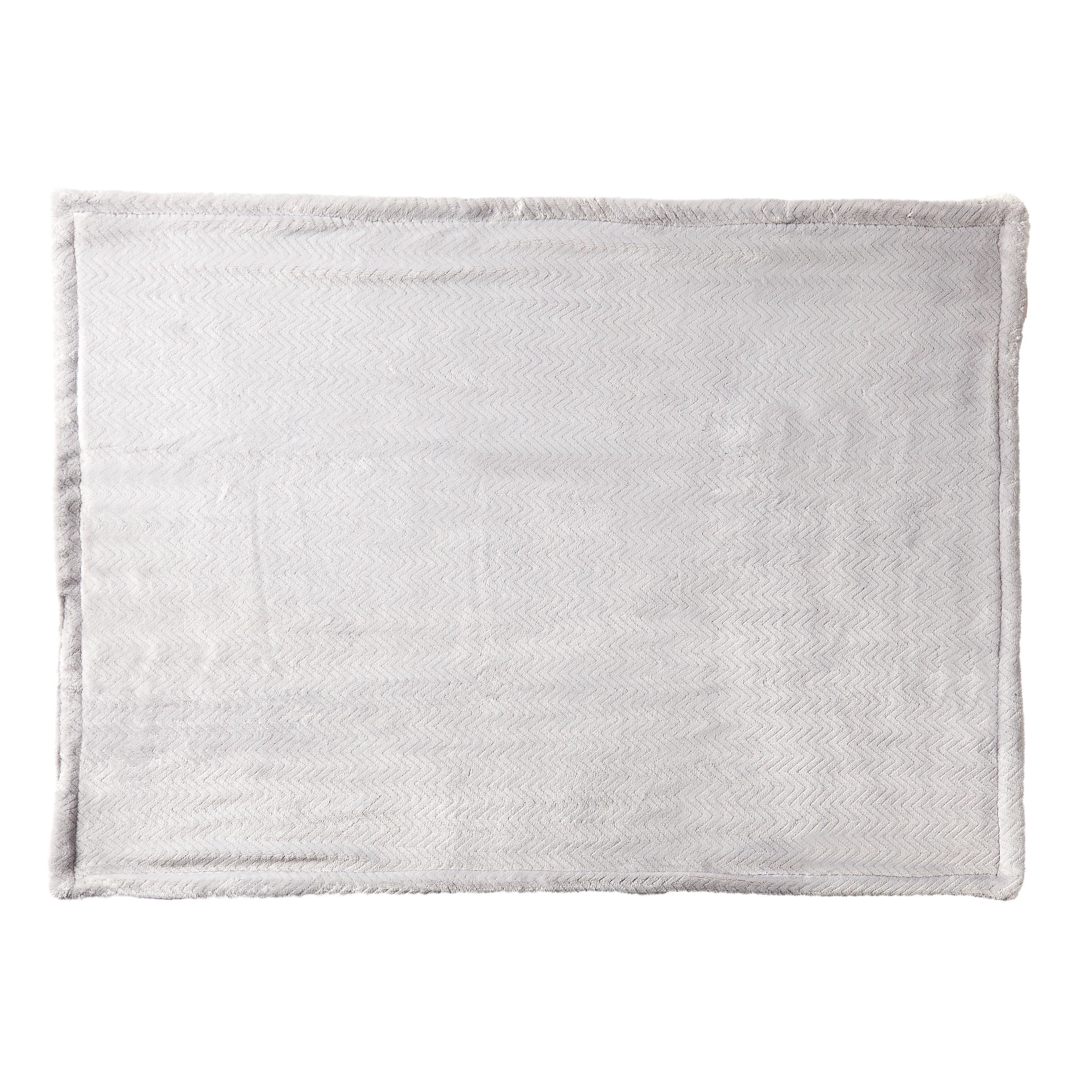 Parent's Royal Plush Blanket for Baby Boys and Girls, Gray, 30" x 40"