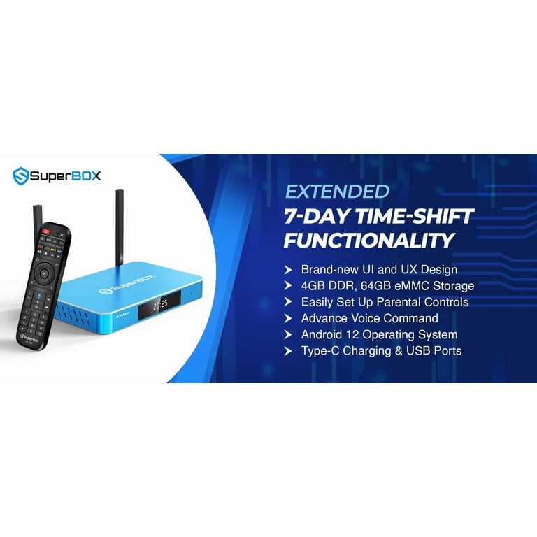SuperBox S7 Max Premium Edition with Built-in Voice Control System
