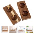 thumbnail image 4 of Shisuyan Kitchen Countertop Organizer Wooden 2Pcs 5.11X2.16X0.79in, 4 of 8