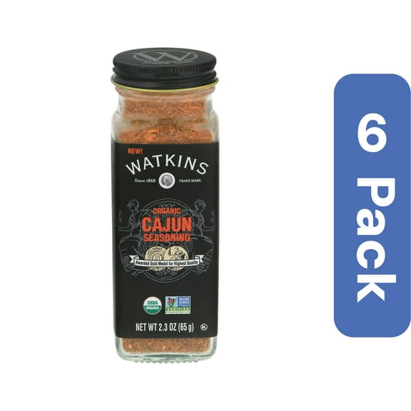 Watkins Organic Cajun Spice 2.3 oz (Pack Of 6)