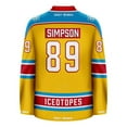 thumbnail image 2 of Springfield Iceotopes Simpson Hockey Jersey, 2 of 5