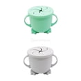 thumbnail image 1 of 2x Taza de Silicona para Aperitivos para Bebé , Contenedor Portátil para Guardar Alimento Aperitivos Yotijar Tazón de fuente de alimentación, 1 of 5