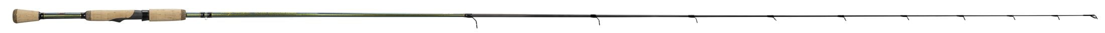 Lew's Wally Marshall Classic Signature Series Spinning Fishing Rod, 7-Foot 1-Piece Rod, Medium-Light Power, Black/Green