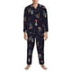 thumbnail image 3 of Balery Mushrooms3 Pijama para Hombre de Dos Piezas con Manga Larga, Conjunto de Dormir y Descanso Suave con Bolsillos-Medium, 3 of 7