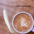 thumbnail image 1 of 3pcs eléctrico Latte Art Pen Coffee Carving Pull Flower Decor (Blanco), 1 of 5