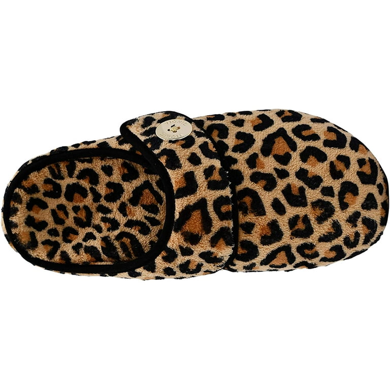 Vionic hot sale leopard slippers