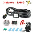thumbnail image 1 of LED Light Bar Wiring Harness Kit 2 Leads Wireless Remote Control with 30K Hours Lifespan 18AWG Cable for Off Road Vehicles ATVs UTVs Trucks Boats, 1 of 7