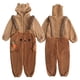 thumbnail image 5 of Pijamas de invierno suaves para niña, pijamas de una pieza con forro polar coral grueso, ropa de dormir bonita con dibujos animados para niña, 5 of 5