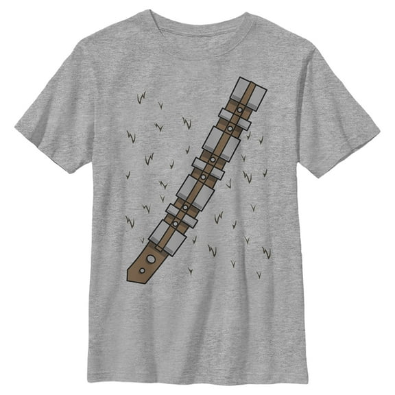 Boy's Star Wars: A New Hope Chewbacca Body Belt Graphic Tee Athletic Heather Medium