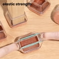 thumbnail image 4 of Pebbuoy 12Pcs Chair Leg Cover Noise Reduction Chair Leg Floor Protectors Set Anti-slip Furniture Pad for Home, 4 of 7