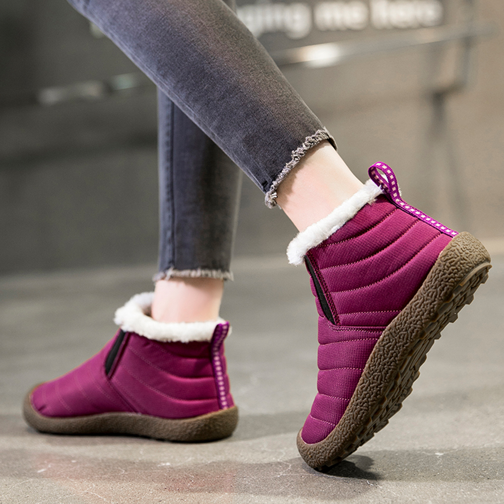 women's ankle length snow boots