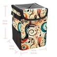 thumbnail image 5 of Note Foldable Car Garbage Can with Lid Leak-Proof Mini Trash Can Hanging Storage Bag - Car Trash Bin, 5 of 6